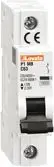 LOVATO Electric P1MB1PC06 Miniature Circuit Breaker 1P 6A 10kA C-Curve