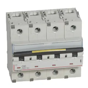 Автоматический выключатель Legrand 409362 DX3 4P 80A Photo 1