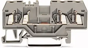 Wago 280-681 3-vadu spaiļu bloks 2.5mm2 pelēks
