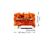 Wago 2001-1202 2-vadu spailes bloks Photo 2