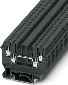 Phoenix Contact TB 2,5-QUATTRO I Essential 4-Conductor Terminal Block 2.5mm2 24A 500V Dark Gray
