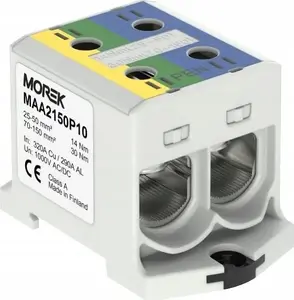 MOREK OTL-PEN150 Universal Terminal Block 2xAl/Cu 25-150mm² 1000V for TN-C-S Systems