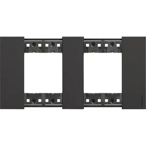 Legrand KA4802M2KG 2-vietīgs rāmis, melns