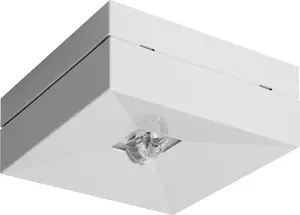 AWEX LOVATO N ECO LED Emergency Luminaire 3W 315lm 1h Corridor Optics Grey