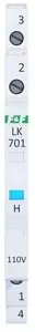 FF LK-701B-110V Single-Phase Modular Indicator Light, Blue, 110V AC, 0.5 Module