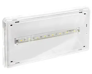 AWEX EXIT Emergency Luminaire ETE/3W/E/1/SE/X/WH, 3W, 1h, IP65, White