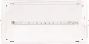 AWEX EXIT LED avārijas gaismeklis 1W 130lm 1h autonomais ar automātisko testu balts