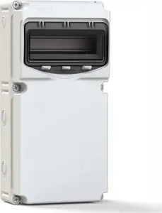 Корпус PCE Flex на 10 модулей, сплошная крышка, материал ABS, IP66/67