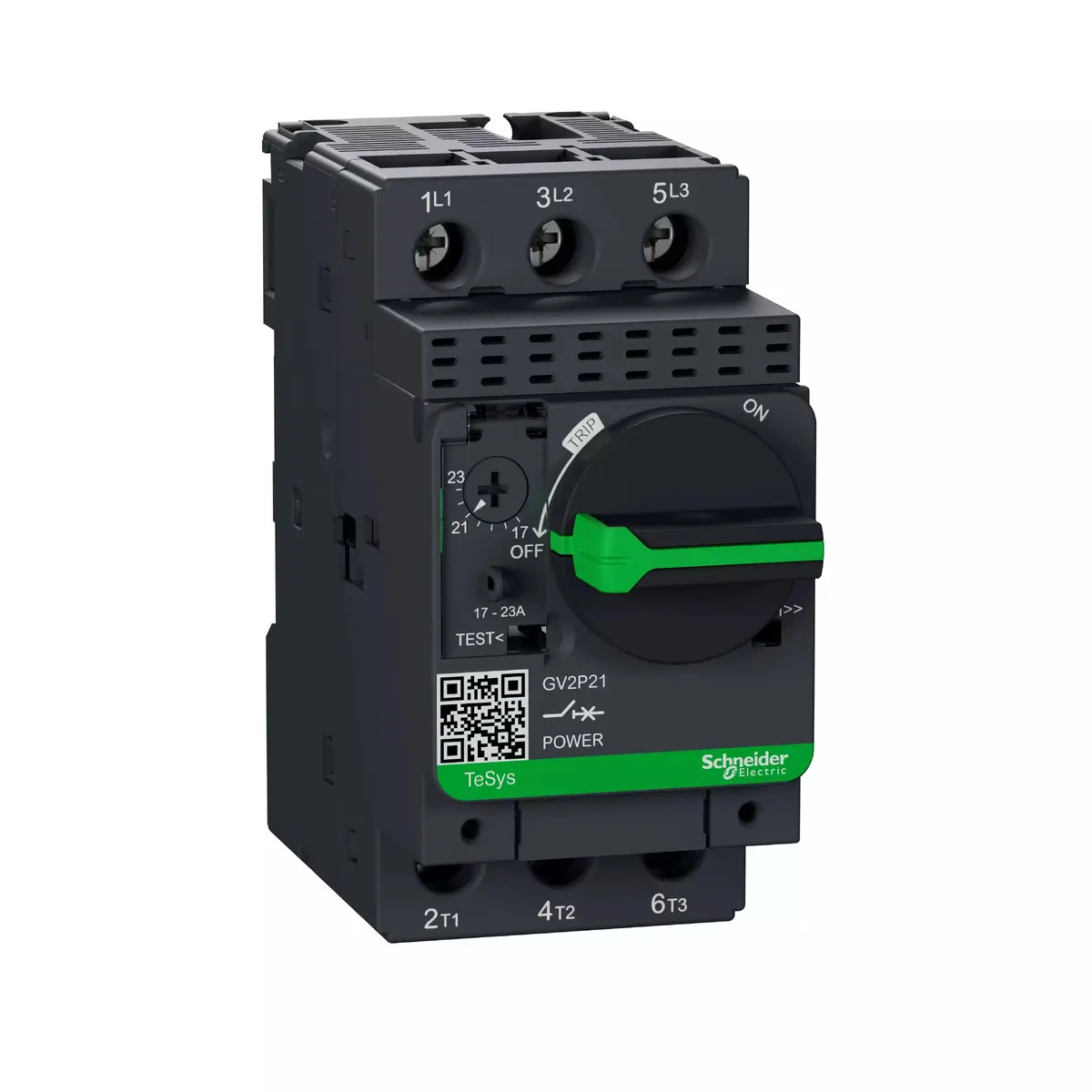 Schneider Electric GV2P21 Dzinēja aizsardzības automātiskais