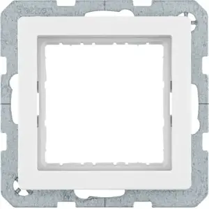 Hager 14406089 Adaptation Set for Systo Modules 45x45mm, Velvet White, 10 Pieces