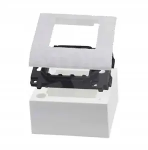 SecurityNET WP45X4526 2-Module Surface Mount Adapter for Modular Sockets
