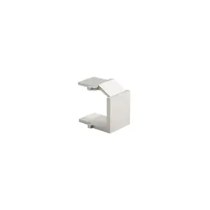 Kontakt-Simon BWB/43 Single Data Socket Blanking Cover, Silver