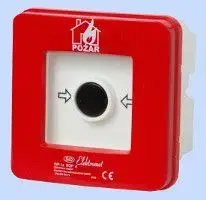 Elektromet WPp-1 ROP B Manual Fire Alarm Call Point 2Z 12A IP65