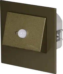 Zamel Navi LED Recessed Stair Light 14V DC with Adjustable Sensor Warm White