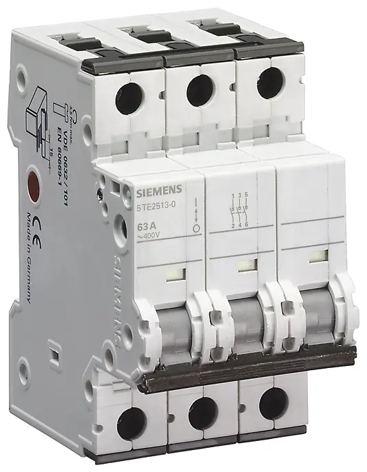 Siemens Modulārais slodzes slēdzis 3 polu