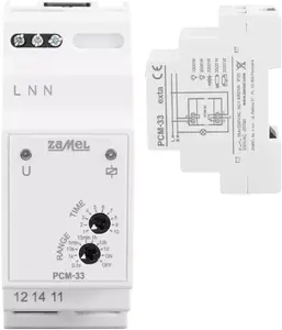 ZAMEL PCM-33 Time Relay, Zero-Crossing Switching, Alternating Operation, 230V AC