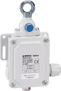 Аварийный тросовый выключатель LOVATO Electric P2L151312, 2НО 2НЗ, 120Н, с кнопкой сброса
