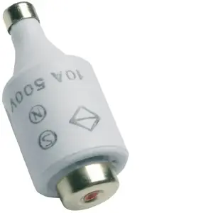 Hager LE27F10 DII Fuse Link 10A 500V gF