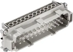 Lapp EPIC H-BE 24 SS Male Connector Insert, 24-Pin + PE, 16A, 500V