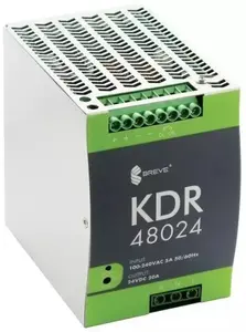 Импульсный блок питания на DIN-рейку SilentiumPC KDR 48024 24В 20А 480Вт