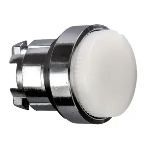 Schneider Electric ZB4BW11 Illuminated Push Button Head, White