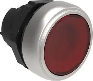 LOVATO Electric LPCBL104 Red Illuminated Pushbutton Actuator with Spring Return