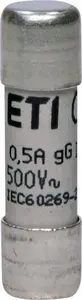 Цилиндрическая плавкая вставка Eti-Polam CH10x38 gG 0.5A 500V