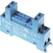 Finder 95.65SMA Relay Socket for 40.51, 40.52, 40.61, 44.52, 44.62 Series with Screw Terminals for 35mm DIN Rail Mounting