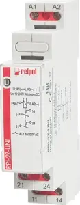 Relpol RPI-2Z-UNI Electromagnetic Relay 2Z AgSnO2 12-240V AC/DC 8A