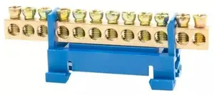 MOREK Terminal Block 12-Pole 16 mm2 Blue GEP-00035