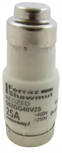 Mersen D02 gG Fuse Link 25A 400VAC/250VDC