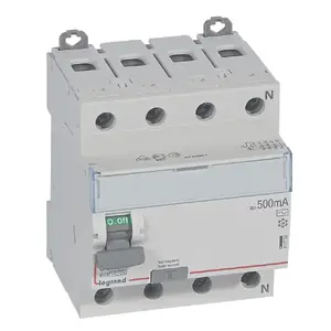 Дифференциальный выключатель Legrand 411735 DX3 4P 80A 0,5A тип AC