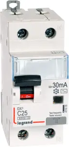 Дифференциальный автомат Legrand DX3 P312 2P 25A C 30мА тип AC
