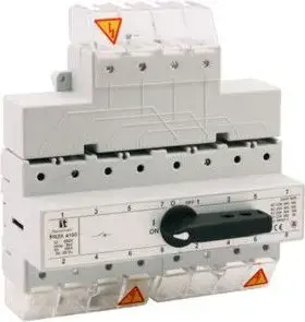 Переключатель ввода резерва Spamel PRZK-4125NW02 125A 3P+N