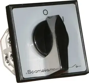 Spamel ŁK15-1.828P03 Cam Switch 0-1 2-Pole 16A Panel Mount