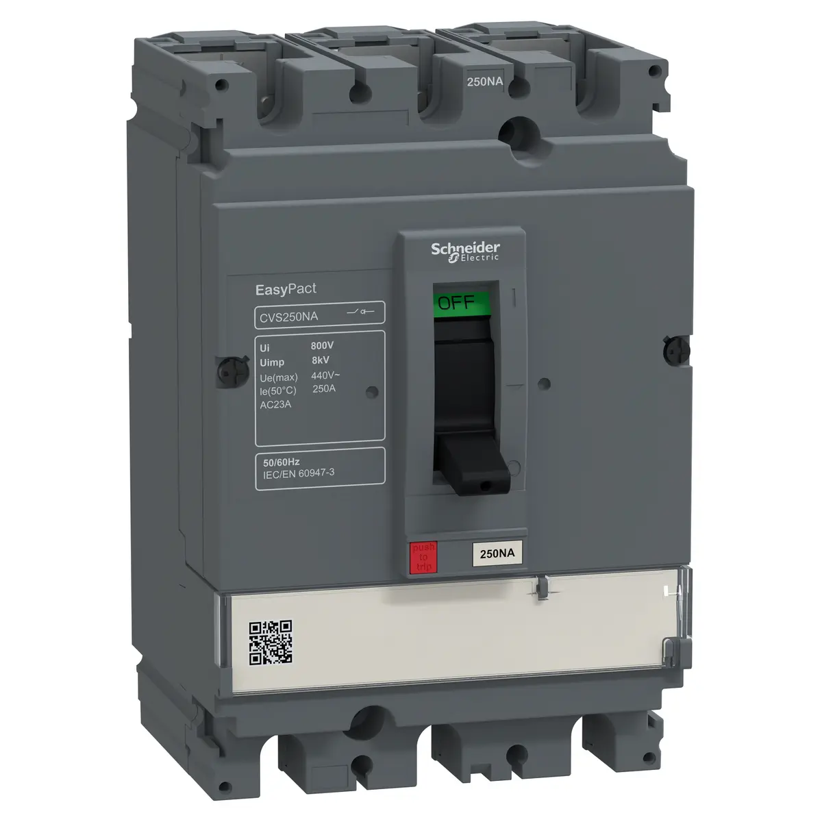 Schneider Electric EasyPact CVS160NA Pārslēdzējs 3-polu