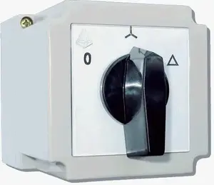 Apator 4G16-12-PK Star-Delta Cam Switch, 3-Pole, 16A, Enclosed