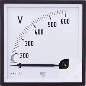 Lumel EA19N Analog Voltmeter 96x96mm 600V IP50