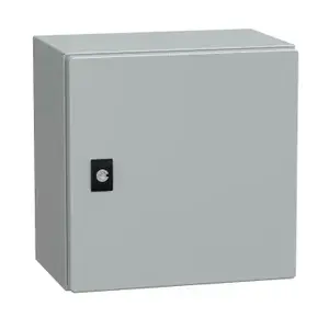 Schneider Electric Spacial CRN sienas elektriskais sadales skapis, IP66, 300x300x200 mm, ar montāžas plati