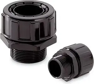 Кабельный ввод для защитного шланга Lapp SILVYN MPC M32/2, резьба M32, IP65, черный