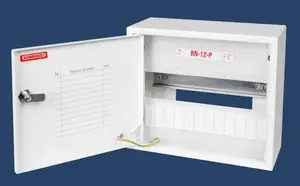 KARWASZ RN-12-P Surface-Mounted Distribution Board, IP30, Sealable, White