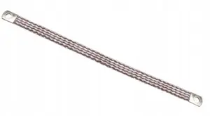 Helukabel Grounding Braid 10mm2, 200mm length, double-sided crimped 8.5/8.5