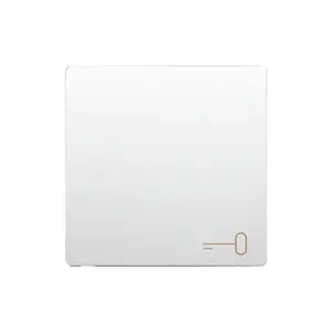 Kontakt-Simon BMKWK1/11 Single Key Cover with Key Symbol, White
