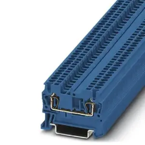 Phoenix Contact ST 1.5 BU Feed-Through Terminal Block, 500V, Blue