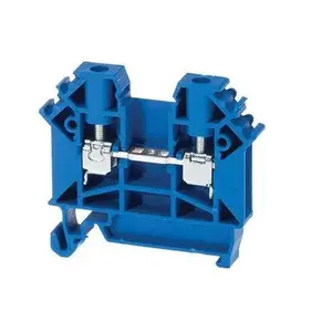 Pokój ZUG-2.5 Feed-Through Terminal Block, Blue