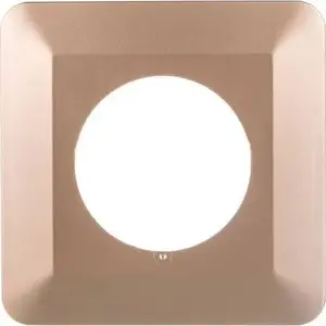 Zamel OSX-910 Single Wall Plate, Satin Finish
