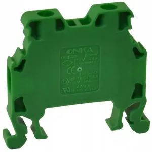 ONKA Elektrik universāls skrūvējams spaiļu bloks 2.5mm2 zaļš
