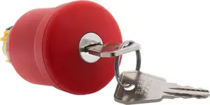 Spamel SP22-BSN-01 Emergency Stop Push Button with Key Release