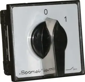 Spamel SK25-4.8396P03 Cam Switch 25A 1-0-2 4-Pole IP65