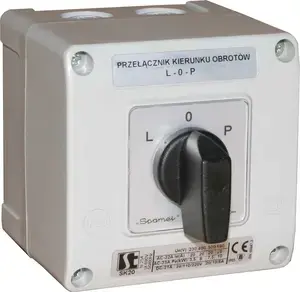 Кулачковый переключатель Spamel SK16-2.8211OB11ZC, 3-полюсный в корпусе